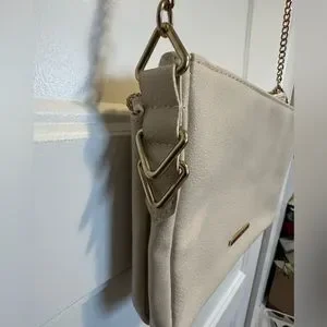 Cream colored crossbody clearance bag